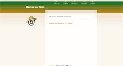 Desktop Screenshot of gemasdaterra.org.br