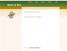 Tablet Screenshot of gemasdaterra.org.br